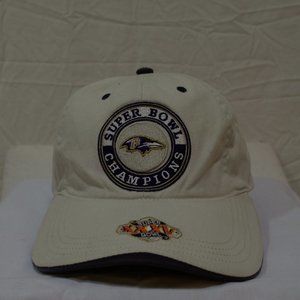 SB XXXV CHAMPS BALTIMORE RAVENS HAT